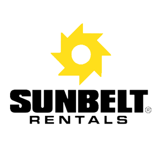 Sunbelt rentals logo yellow and black